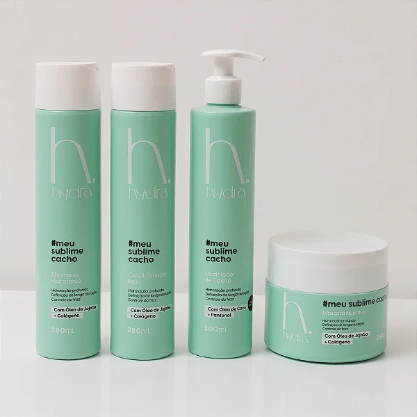 Kit de produtos para cachos Hydra