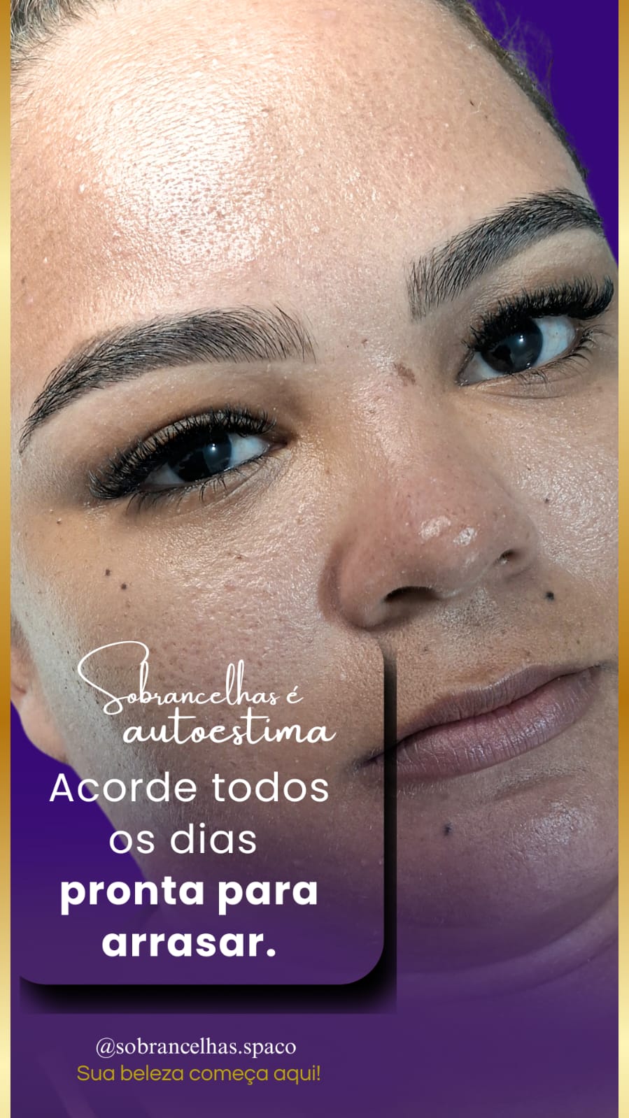 Resultado de sobrancelhas